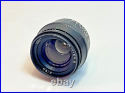 Vintage Soviet KMZ Jupiter 8 Camera Lens 50mm f/2 M39 #7443112 Vintage Soviet KMZ Jupiter 8 Camera Lens 50mm f/2 M39 #7443112