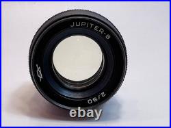 Vintage Soviet KMZ Jupiter 8 Camera Lens 50mm f/2 M39 #7443112 Vintage Soviet KMZ Jupiter 8 Camera Lens 50mm f/2 M39 #7443112