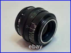 Vintage Soviet KMZ Jupiter 8 Camera Lens 50mm f/2 M39 #7443112 Vintage Soviet KMZ Jupiter 8 Camera Lens 50mm f/2 M39 #7443112