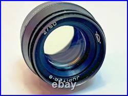 Vintage Soviet KMZ Jupiter 8 Camera Lens 50mm f/2 M39 #7443112