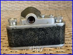 Vintage Soviet SLR Camera ZENIT First Model 1954 Industar-22 3.5/50 Lens