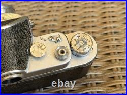 Vintage Soviet SLR Camera ZENIT First Model 1954 Industar-22 3.5/50 Lens