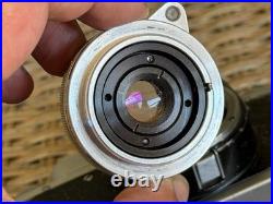 Vintage Soviet SLR Camera ZENIT First Model 1954 Industar-22 3.5/50 Lens