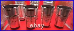 Vintage Steinheil Muchen Lot x7 Lens Argus 100mm F3.5 & Culminar 14.5 Travenar