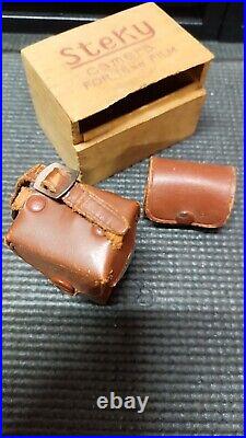 Vintage Steky 16MM Camera with Original Box lens case collectible photography