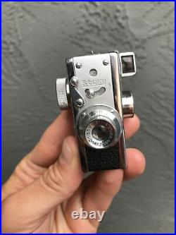 Vintage Steky Camera Model II Spy Camera 25mm Lens 16mm Film Japan