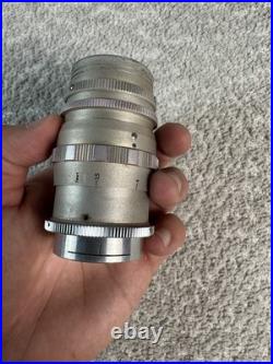 Vintage Sun Optical Sola 9cm F1.4 Camera Lens Japan Manual Focus with Case Rare