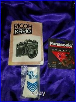 Vintage Tamron RICOH KR-10 Camera, With 4 Lenses A Tamron SP 35-80mm Lens