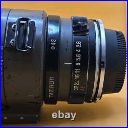 Vintage Tamron SP 300mm f/2.8 60B Lens with Hard Case