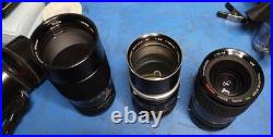 Vintage Telephoto Lenses Lot of Five for Micro Four Thirds Photography Vintage Telephoto Lenses Lot of Five for Micro Four Thirds Photography