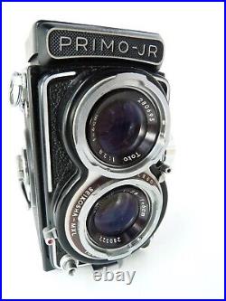 Vintage Tokyo Kogaku Primo Jr 4x4 Twin Lens Reflex Camera Very Good Condition