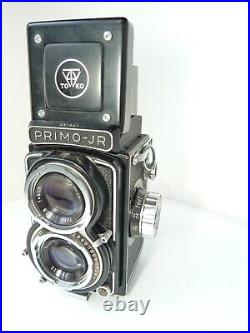 Vintage Tokyo Kogaku Primo Jr 4x4 Twin Lens Reflex Camera Very Good Condition