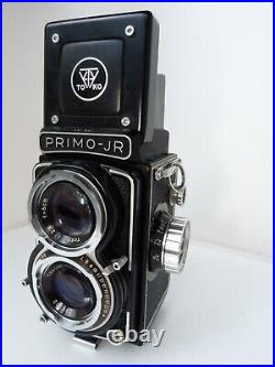 Vintage Tokyo Kogaku Primo Jr 4x4 Twin Lens Reflex Camera Very Good Condition