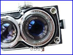 Vintage Tokyo Kogaku Primo Jr 4x4 Twin Lens Reflex Camera Very Good Condition