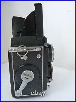 Vintage Tokyo Kogaku Primo Jr 4x4 Twin Lens Reflex Camera Very Good Condition