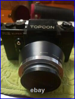 Vintage Topcon RE Super Camera With Extra Lenses 4679924 / Telescopic Lens