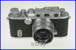 Vintage Tower Type 3 35mm Rangefinder Camera Nikon Nikkor H 50mm f/2 Lens WORKS