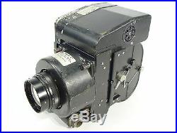 Vintage USN Military Mitchell KA-69A 70mm Aerial Camera + Elcan F2.8 6 Inch Lens