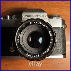 Vintage Unique Nikon / Nikkormat Rare Camera With Lens? Made In Japan Vintage Unique Nikon / Nikkormat Rare Camera With Lens? Made In Japan