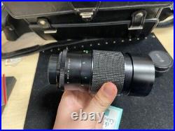 Vintage Vivitar 400/SL SLR Film Camera with 200mm 50mm Lenses Accessories DS30