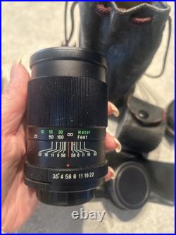 Vintage Vivitar Japan Camera Lens & Accessories Lot