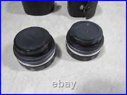 Vintage Vivitar Telephoto Camera Lens 300mm f5.5 2X-1 Converters Cases Covers