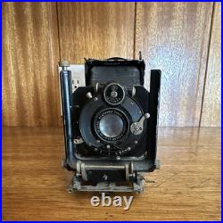 Vintage Voigtländer Bergheil 9x12 Folding Camera with Radiar 13.5cm f/6.8 Lens