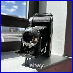 Vintage Voigtlander Bessa I Film Camera Vaskar Lens 4.5 105 Pronto TESTED