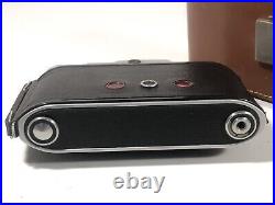 Vintage Voigtlander Bessa I Folding Camera Vaskar Lens 4.5 105 Pronto With Case