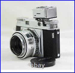 Vintage Voigtlander Prominent Rangefinder Camera With 35mm F3.5 Skoparon Lens