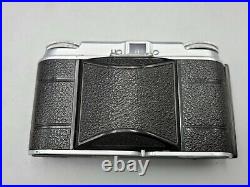 Vintage Voigtlander Vito II Folding Camera with Skopar 50mm F3.5 Lens, Box, & Case