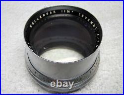 Vintage WOLLENSAK Raptar 11 7/8 302mm f/4.5 Camera LENS. NICE Heavy Glass