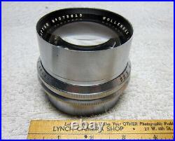 Vintage WOLLENSAK Raptar 11 7/8 302mm f/4.5 Camera LENS. NICE Heavy Glass