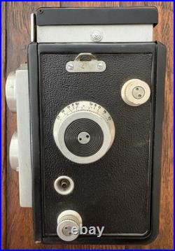 Vintage Welta Weltaflex TLR Camera + Meyer-Optik Trioplan 75mm f/3.5 Lens, Case Vintage Welta Weltaflex TLR Camera + Meyer-Optik Trioplan 75mm f/3.5 Lens, Case