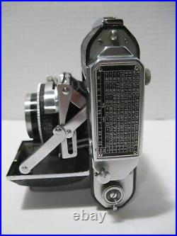 Vintage Welta Weltini 35mm Folding Rangefinder Camera With 50 MM Lens Germany