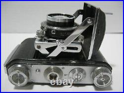 Vintage Welta Weltini 35mm Folding Rangefinder Camera With 50 MM Lens Germany