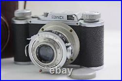 Vintage Wirgin Edinex II Camera With 50mm F3.5 Edinar Lens 1951