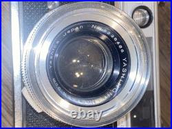 Vintage YASHICA Lynx 5000 35mm Camera 11.8 f=4.5cm Lens Made In Japan WithCase