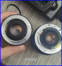 Vintage Yashica 300 Auto Focus Kyocera Camera Kit With 2 Lenses