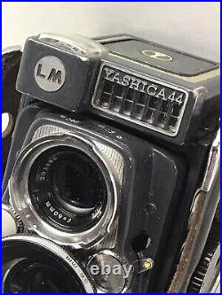 Vintage Yashica 44 LM TLR Camera 60mm F/3.5 Lens With Case