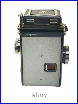 Vintage Yashica-44 TLR Camera Gray 127 Film Yashikor 60mm f/3.5 Lens Case & Cap