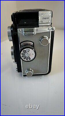 Vintage Yashica 44A TLR 127 Film Camera Kit Yashikor 3.5/60mm Lens withAccessories