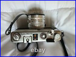 Vintage Yashica Electro 35 Camera w 45mm f. 1.7 Lens And Case