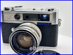 Vintage Yashica IC Lynx-14E 35mm Rangefinder Camera Fast f/1.4 45mm Yashinon