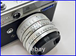 Vintage Yashica IC Lynx-14E 35mm Rangefinder Camera Fast f/1.4 45mm Yashinon