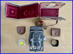 Vintage Yashica-Mat Copal-MXV Camera 80mm Twin Lens with Leather Case Vintage Yashica-Mat Copal-MXV Camera 80mm Twin Lens with Leather Case