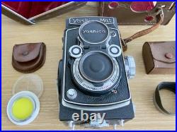 Vintage Yashica-Mat Copal-MXV Camera 80mm Twin Lens with Leather Case Vintage Yashica-Mat Copal-MXV Camera 80mm Twin Lens with Leather Case