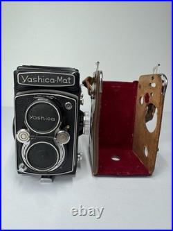 Vintage Yashica-Mat TLR Camera with Lumaxar 80mm f/3.5 Lens, Case & Cap Tested Vintage Yashica-Mat TLR Camera with Lumaxar 80mm f/3.5 Lens, Case & Cap Tested