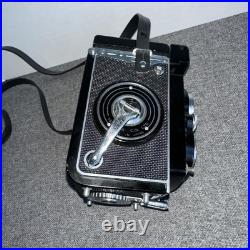 Vintage YashicaMat EM TLR Medium Format Film Camera W 80mm 32 Lens G2U