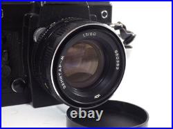 Vintage ZENIT 19 Camera Lens Zenitar M (M42) Soviet USSR Full Set 1986 + BAG